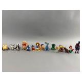 15 Assorted Character Figurines, Plastic