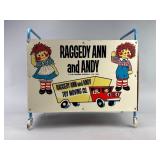 Raggedy Ann & Andy Toy Cart by Bobbs-Merrill