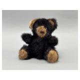 6" Black & Tan Handcrafted Teddy Bear