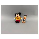 Knickerbocker Disney Mickey & Donald Plush Toys