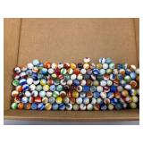 Vintage Glass Marbles, Approx. 100 Assorted