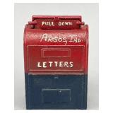 Cast Iron Mailbox Coin Bank, Argos Ind