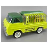 Vintage Nylint Jungle Wagon Toy Truck, 11in
