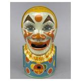 J. Chein Tin Lithograph Mechanical Bank, 5"