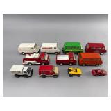 Tonka Toy Vehicles Lot - 11 Pieces.