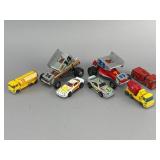 Vintage Die-Cast Cars & Trucks, 7-Pcs
