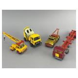 Vintage Matchbox Construction Vehicles Set