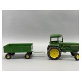 John Deere 4020 Toy Tractor & Trailer by Ertl