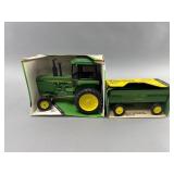 Ertl 1:16 JD Row Crop Tractor & Wagon