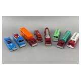 8 Midgetoy Diecast Fire Engines & Trucks