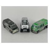 Hot Wheels 2 Die-Cast Vans & Truck
