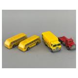 Hot Wheels School Buses & Trucks