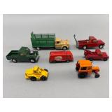 Vintage Corgi Diecast Vehicle Set (7 Items)
