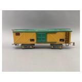 American Flyer O Gauge Yellow Box Car