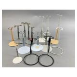 Assorted Adjustable Doll Stands, 2.5ï¿½ to 8.5ï¿½