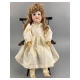 C.M. Bergmann 1916 Bisque Head Doll, Original