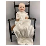 J.D.K. Model 16 Bisque Head Composition Doll