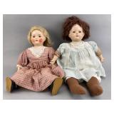 Two Vintage Dolls, Celluloid & Composition
