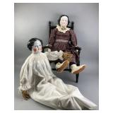 China Dolls Cloth Bodies and Hands and Feet