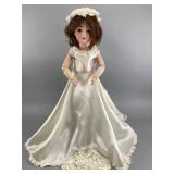 Simon & Halbig 24-in Bisque Doll in Bridal Attire