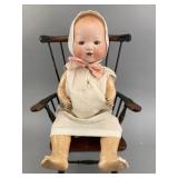 Armand Marseille 351/4K Bisque Head Composite