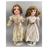Antique Alma & German Bisque Dolls