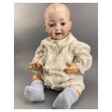 J.D.K. Kestner Doll, 23 Inches, Bisque Head