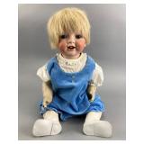 German Bisque Head Composite Doll, Model 263