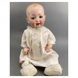 Kestner J.D.K. Dome Solid Fat Face Doll, Bisque