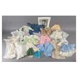 Byron Doll Patterns Fabric Clothing Lot