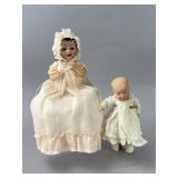 9' Composition Baby Doll, Porcelain Head, Sleep