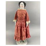 19-Inch China Head Doll, Cloth Body