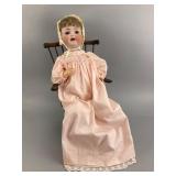 Simon & Halbig Model 126 Composition Doll, 17