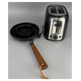Black and Decker Toaster with Crepe Pan