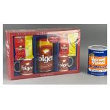 Folgers Classic Roast Gift Set Canister Mugs