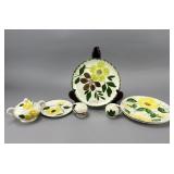 Blue Ridge Ceramic Floral Dinnerware Set