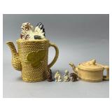 Whimsical Ceramic Novelty Teapots