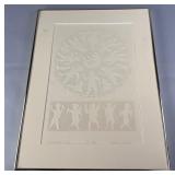 Marguerite Lujan Embossed Artwork 