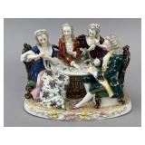 Ceramic Figurine Group of Four Individuals