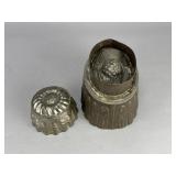 Decorative Metal Baking Molds Set