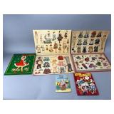 Vintage Doll Dressing and Activity Books
