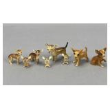 Miniature Ceramic Chihuahua Figurines