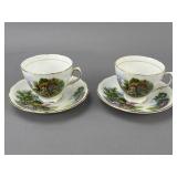 Royal Vale Bone China Teacups & Saucers