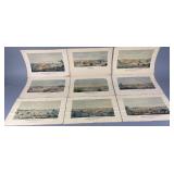 California Town Lithographs, 1850s