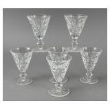 Waterford Crystal Wine Glasses, Set of Six