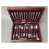Mordan & Johnson Silver-Plated Flatware Set