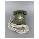Western Electric Green Rotary Dial Telephone