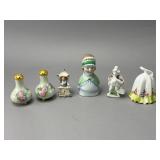Ceramic Figurines and Vases Assortment