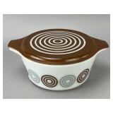 Pyrex 473-B Woodland Casserole Dish with Lid