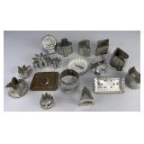 Assorted Metal Cookie Cutters